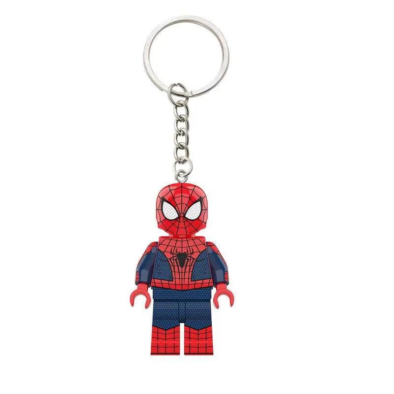 Marvel Spiderman porte-clés Gwen films périphériques étudiant dessin animé Animation mignon sac d'éc