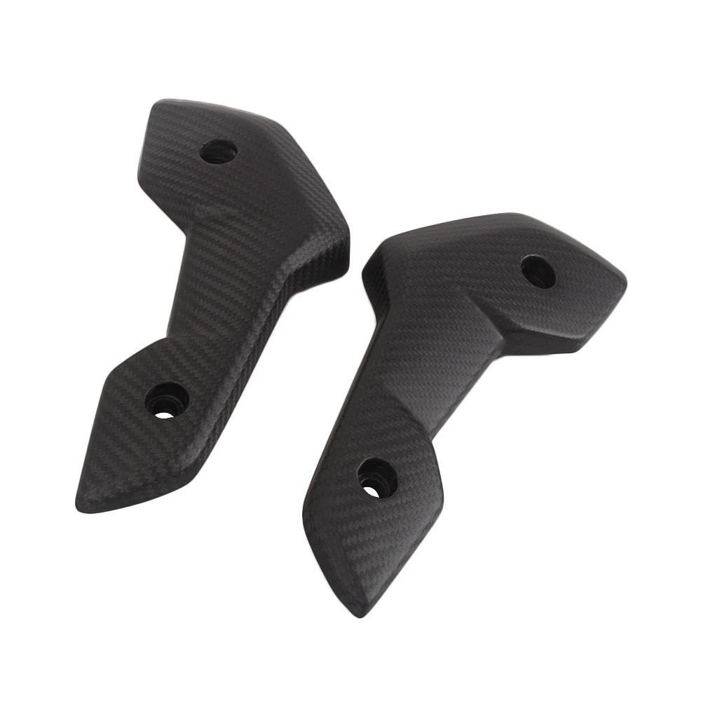 Couvercles de protection latéraux de radiateur en Fiber de carbone, pour Triumph Trident 660 2021 20