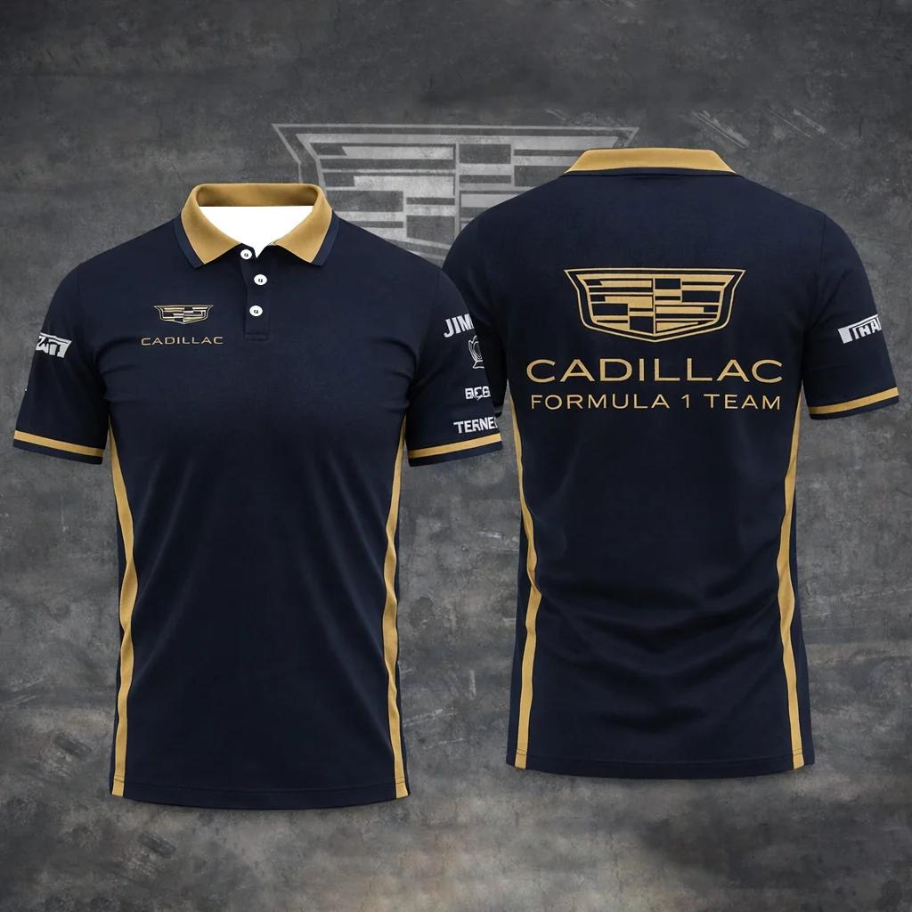 Polo Cadillac Racing Team 2026, élégant et confortable pour l'été, idéal pour les fans des événement