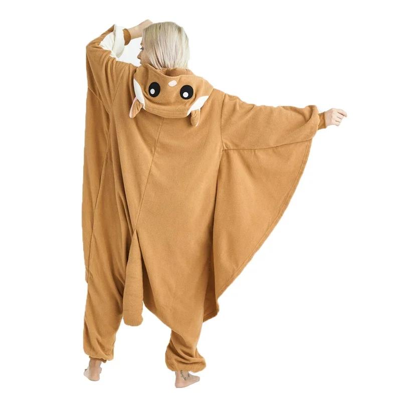 Enfants drôle dessin animé Cosplay Onesie bébé Animal Halloween Pyjamas garçons filles mignon écureu