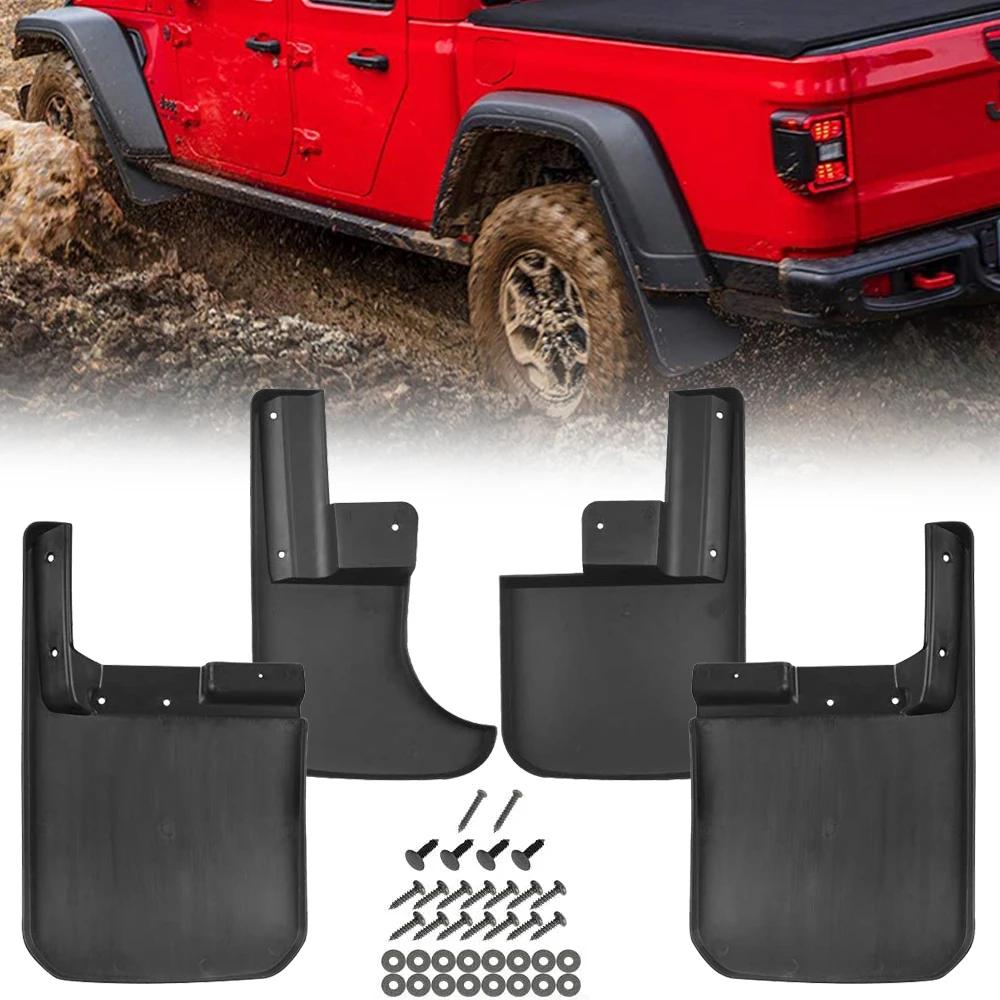 Garde-boue de voiture avant et arrière, protection contre les éclaboussures pour Jeep Wrangler JL Gl