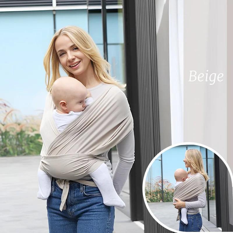 PANGDUBE Porte-bébé en tissu Kangaroos pour transporter des bébés, écharpe ergonomique pour bébé, fo