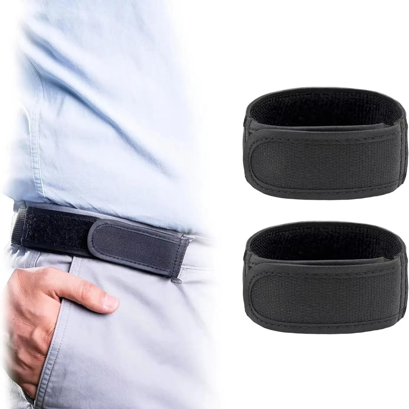 Ceinture élastique unisexe sans boucle, avec ceinture élastique invisible réglable, pour un usage dé