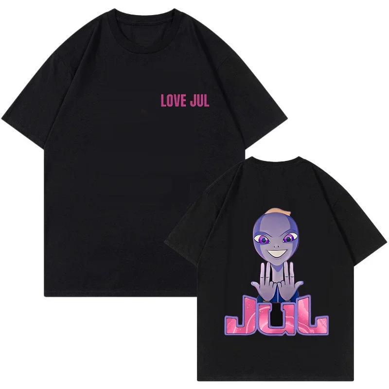 2025 offre spéciale amour Jul Harajuku t-shirts hommes femmes Pop musique T-shirt mode t-shirts occa