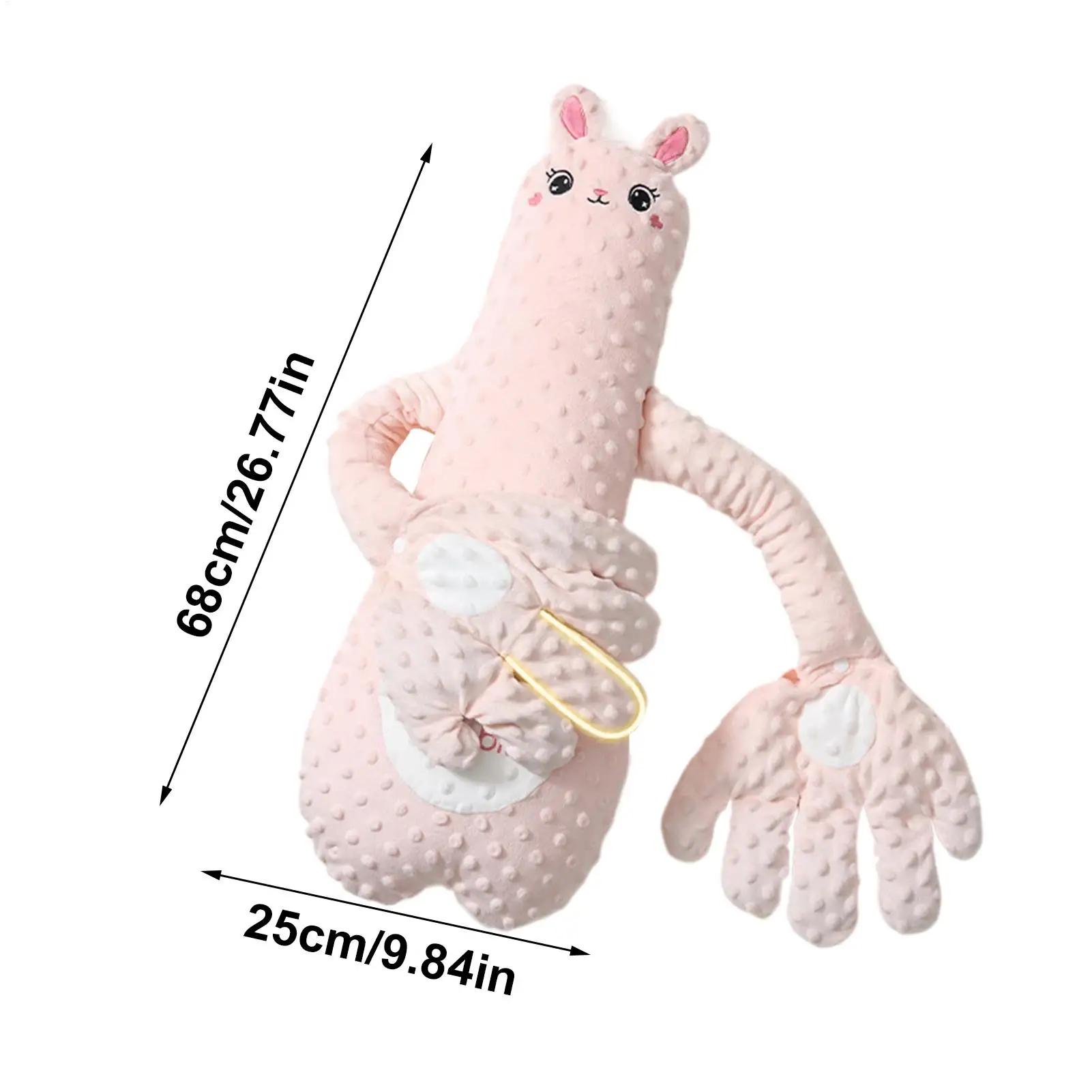Poupée de Sommeil Apaisante pour Bébé avec Télécommande, Coussin Électrique Réglable à 3 Vitesses po