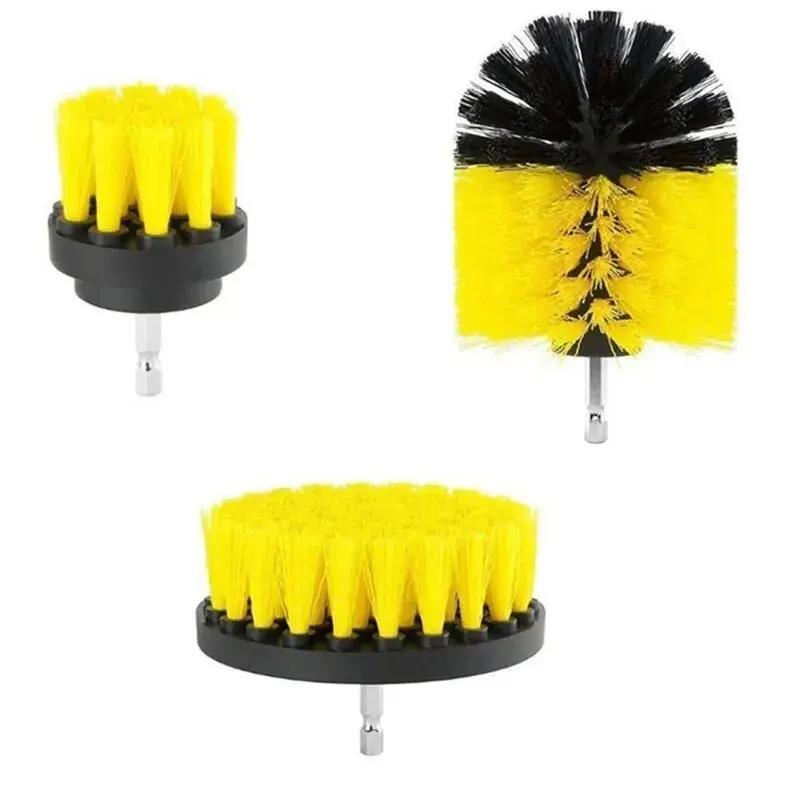 Kit de perceuse électrique, brosse à récurer pour tapis, Surface de salle de bains, meubles de baign