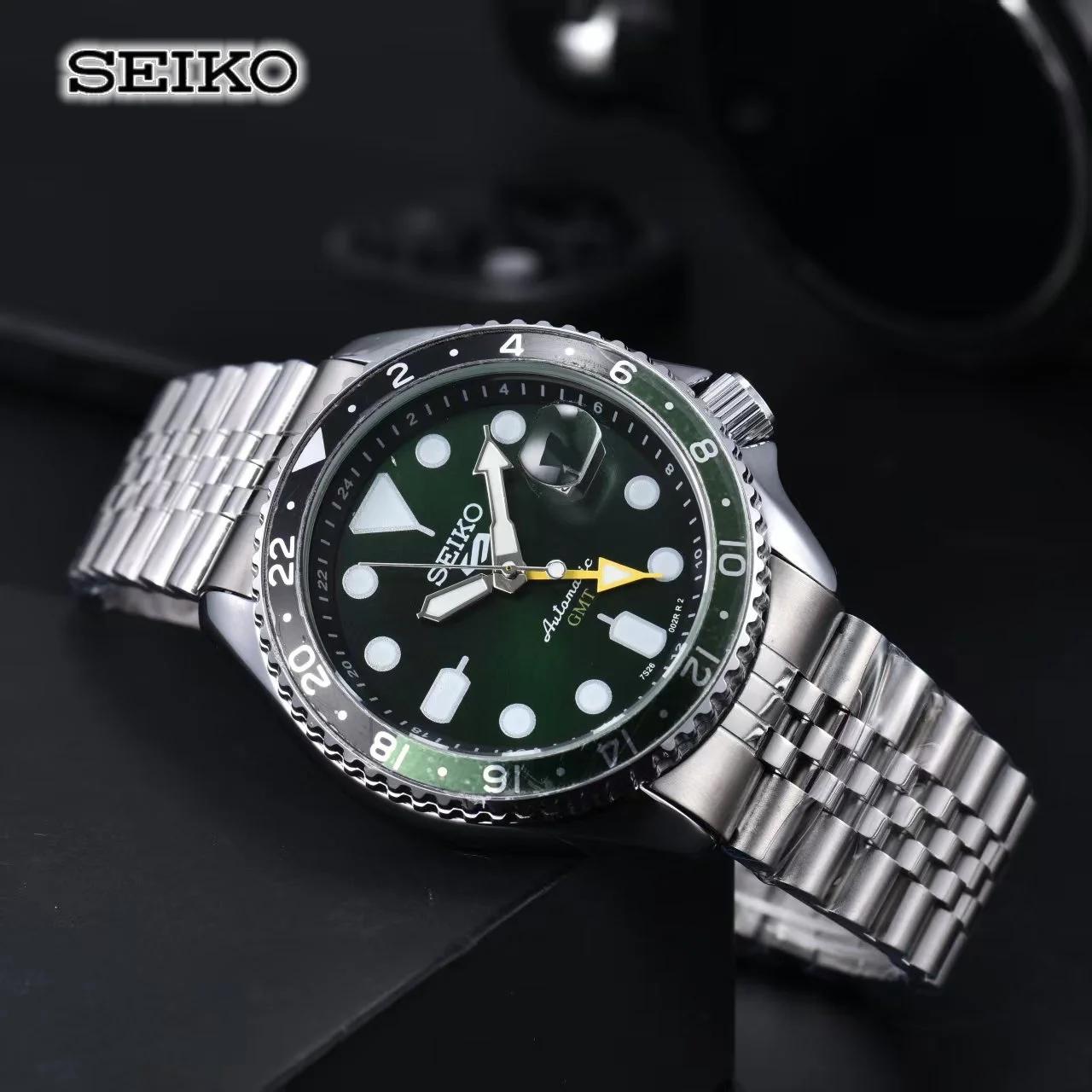 Montre Seiko 2026 pour homme, style affaires, mode et loisirs, calendrier, étanche, pour couple, mon