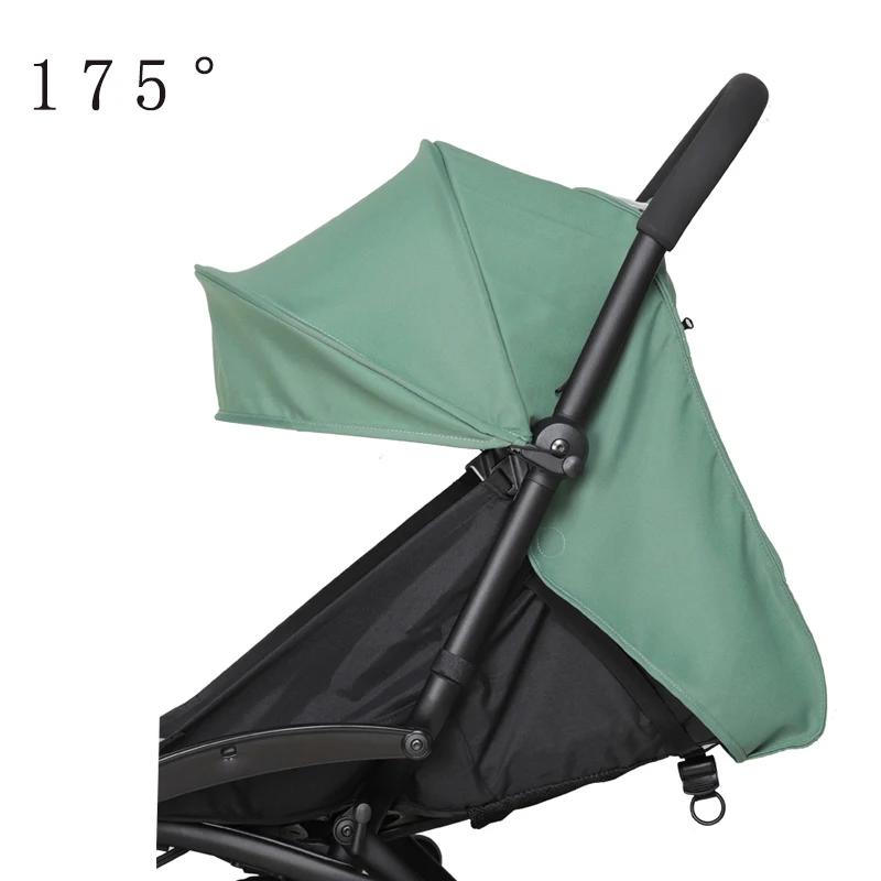 175 ° 3 pièces/ensemble accessoires de poussette capuche, matelas et coussin de siège pour YOYO/YO
