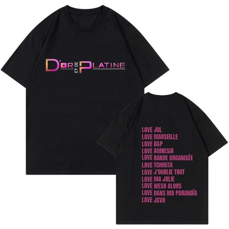2025 offre spéciale amour Jul Harajuku t-shirts hommes femmes Pop musique T-shirt mode t-shirts occa