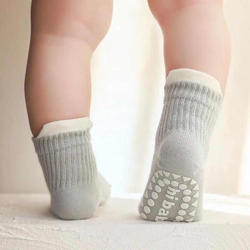 3 paires de chaussettes en coton pour enfants, garçons et filles, mignonnes, confortables, respirant