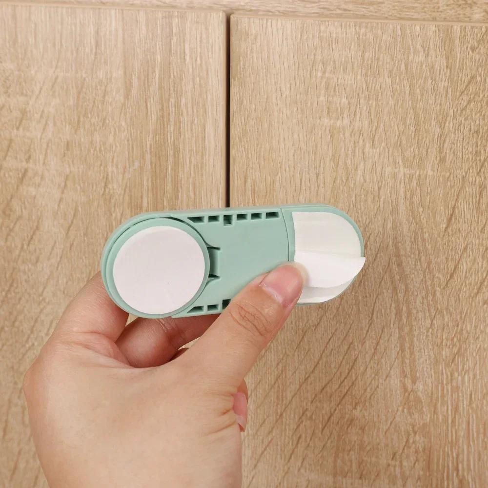 Serrures de sécurité multifonctions pour enfants, Anti-pincement, serrure à main pour porte d'armoir