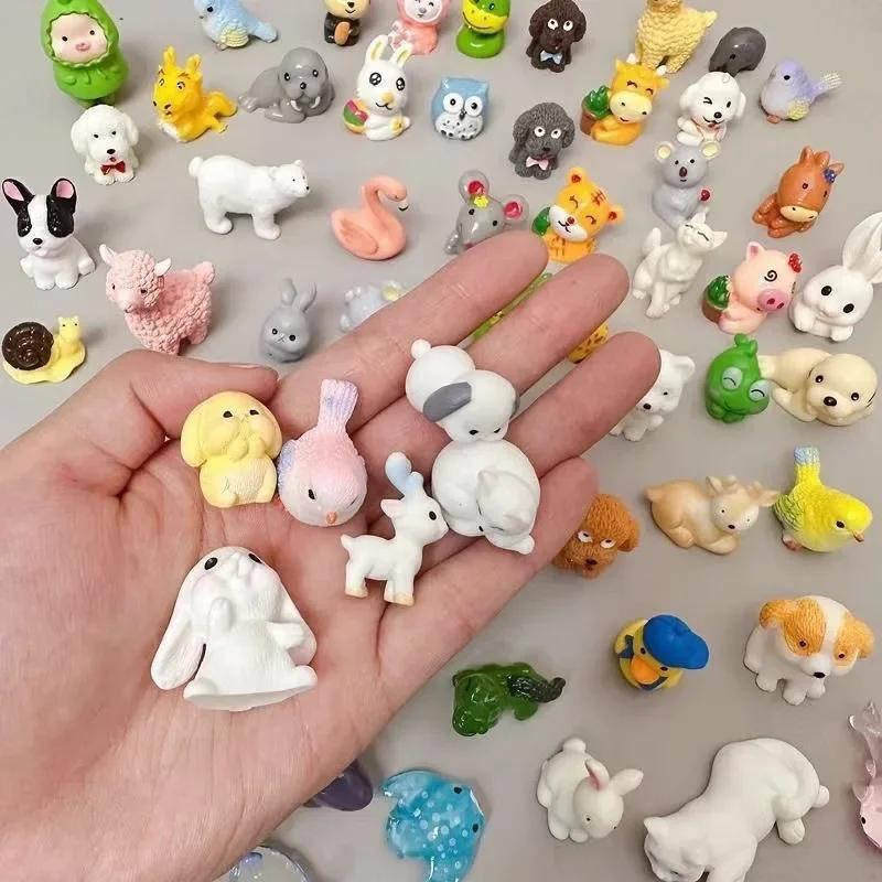 Sac ennemi animal mignon pour enfants, mini boîte ennemi, jouets modèles d'animaux de simulation, ca