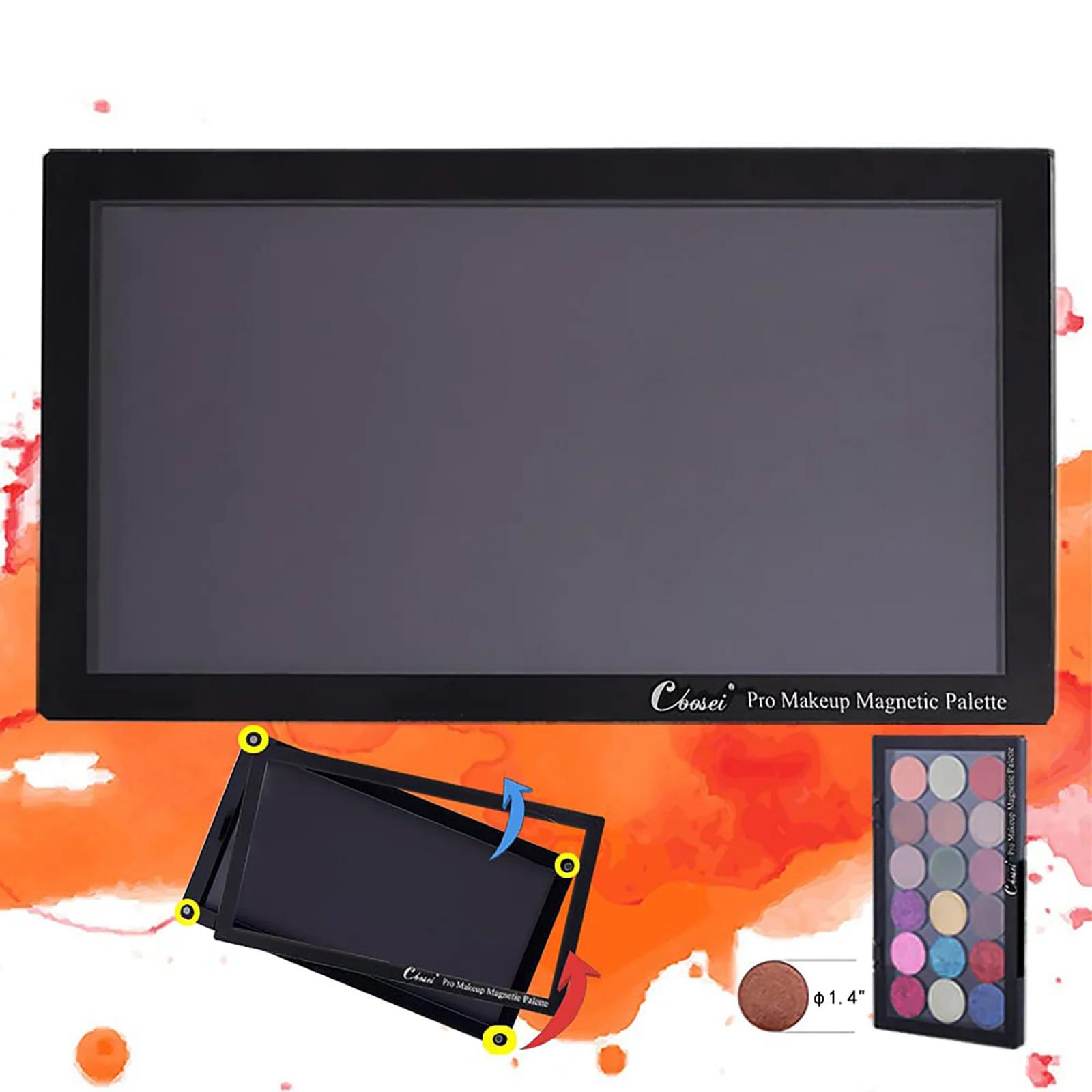 Coosei – nouvelle Palette de fard à paupières magnétique, acrylique, vide, étanche, haute brillance,