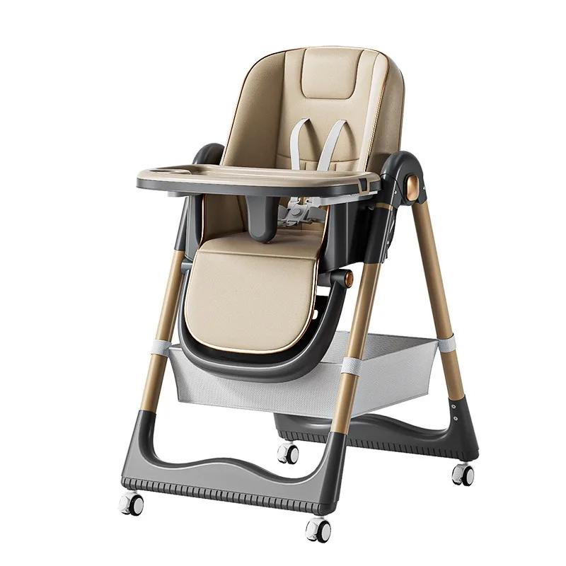 Chaise haute 4 en 1 Grow-with-Me pour bébé et tout-petit – Fauteuil inclinable, alimentation, modes