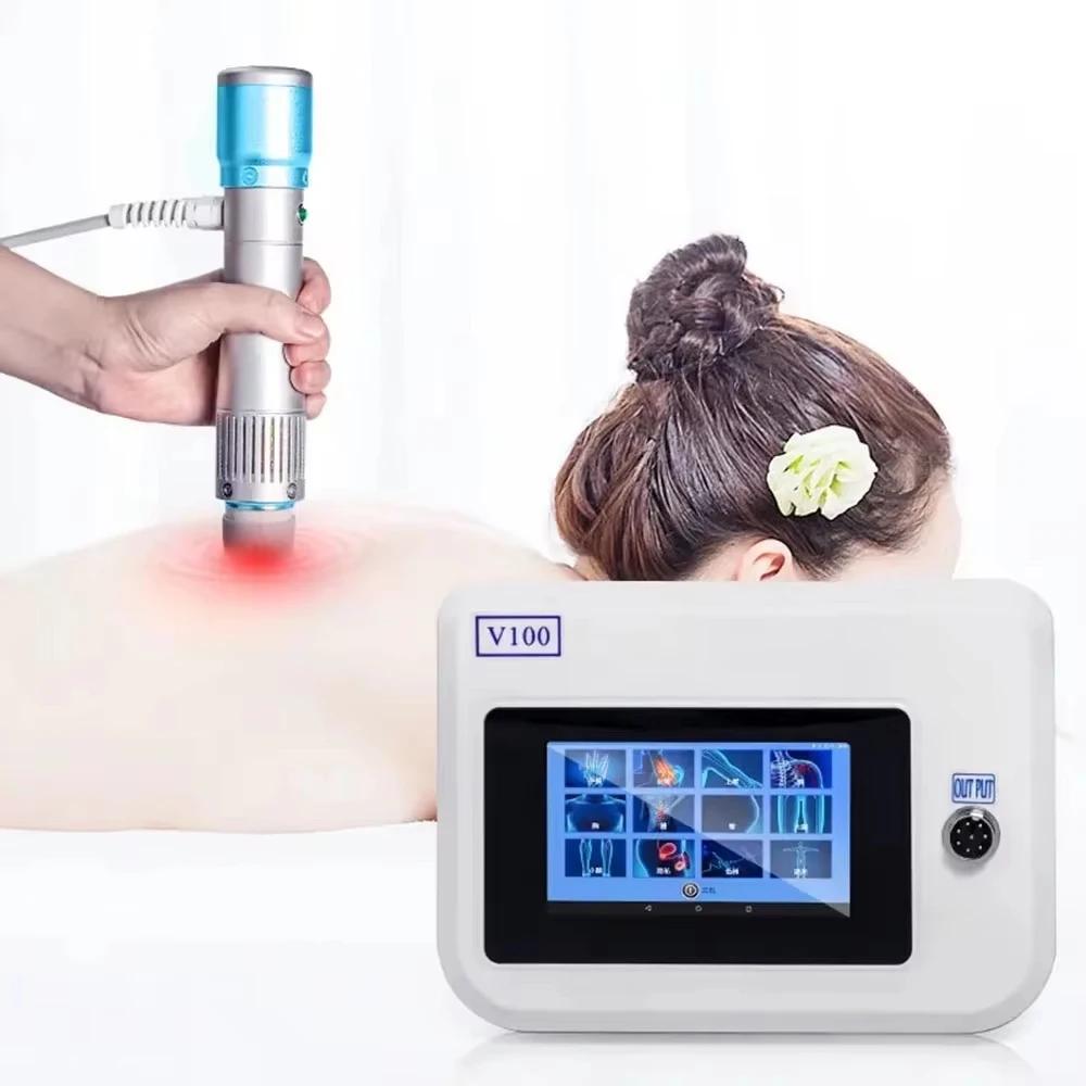 Équipement de physiothérapie Portable, Machine de thérapie par ondes de choc électromagnétiques, sou