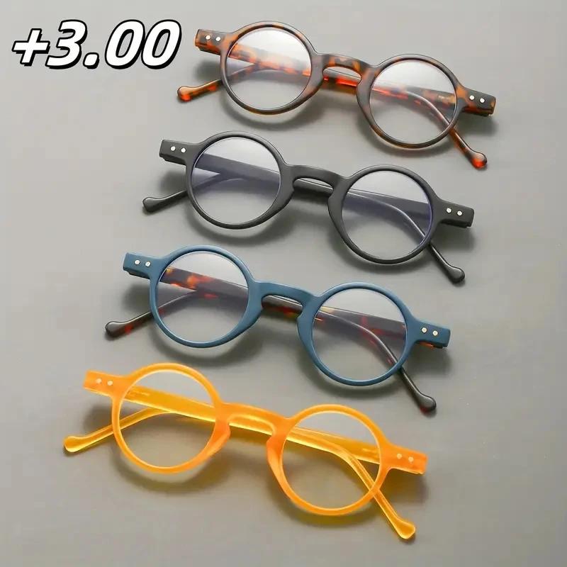 Lunettes de lecture unisexes à petite monture ronde, nouveau Style, rétro, motif Vintage Unique, ada
