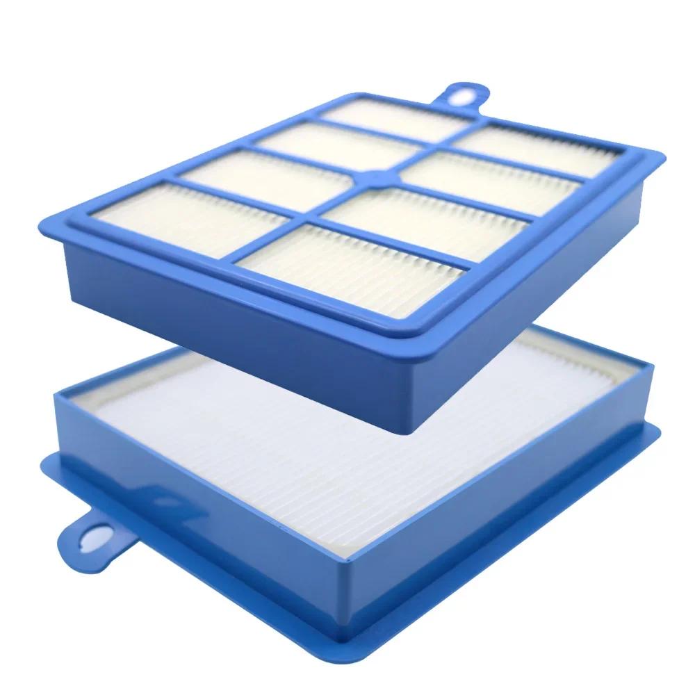 Filtre Hepa anti-poussière lavable H12 H13 + 2 pièces filtre en coton moteur pour Philips Electrolux