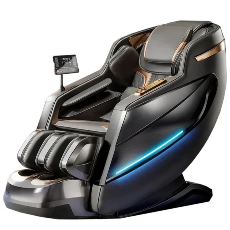 Fauteuil de Massage multifonctionnel 6D zéro gravité Shiatsu, pression d'air, confortable, professio