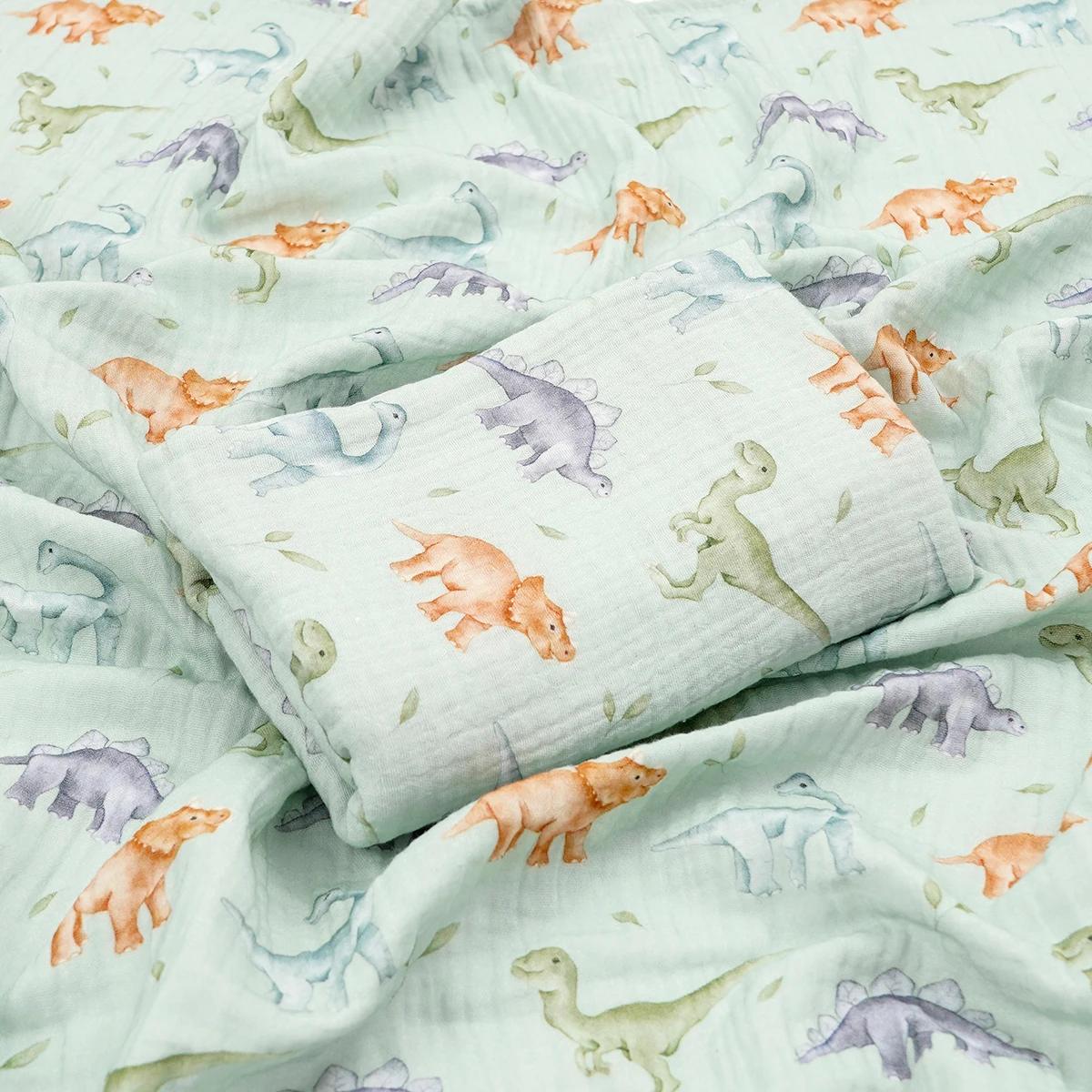 Kangobaby # Ma vie douce # Couverture en mousseline 100% coton pour bébé, serviette de bain pour b