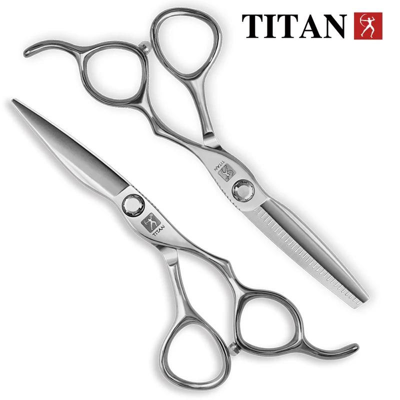 Titan – ciseaux amincissants pour coiffeur professionnel, pour outils de salon de coiffure, kit de c