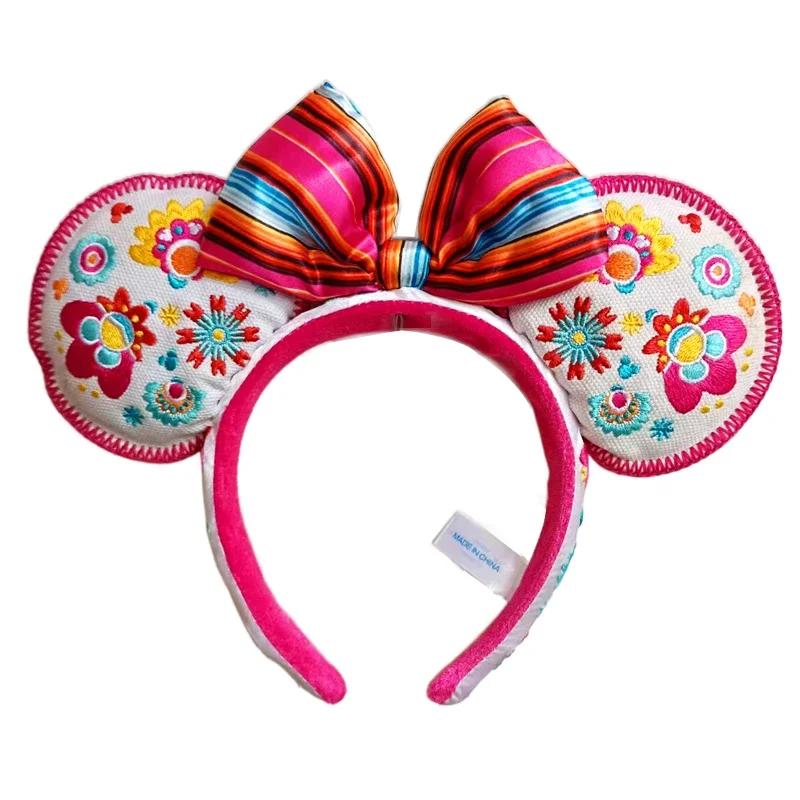 Bandeau oreilles Disney Mickey Mouse pour adultes et enfants, bandeau Cosplay parfait pour fête, Fes