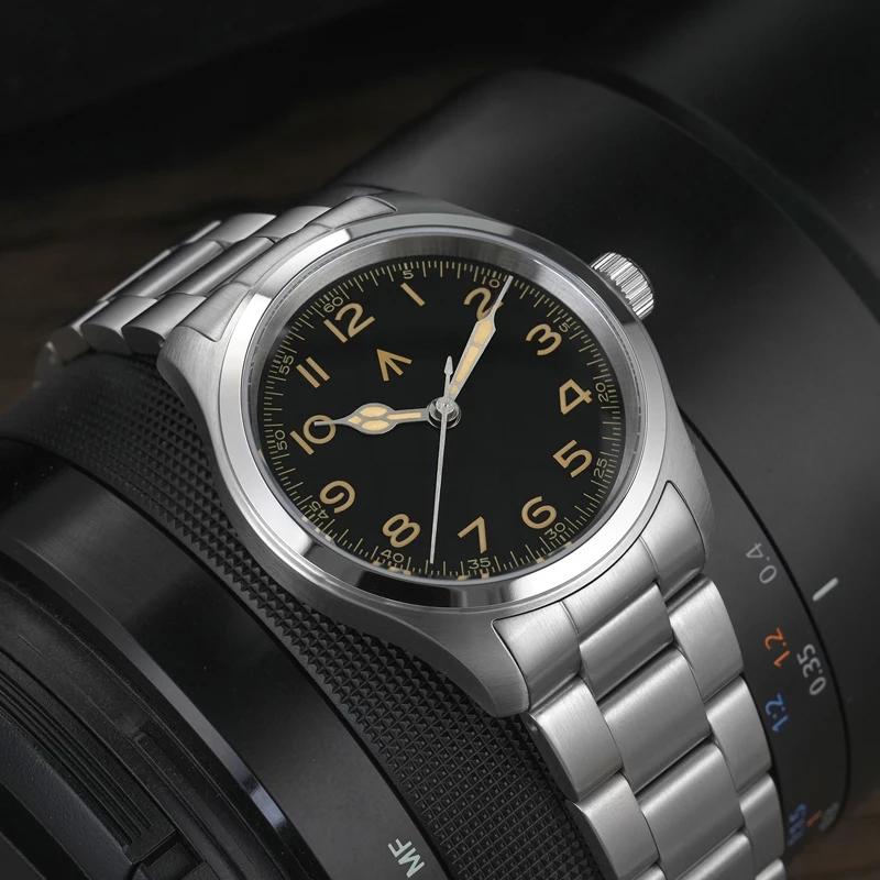 Militado ML08 montre militaire VH31 mouvement à Quartz Double cristal saphir C3 BGW9 lumineux 10Bar