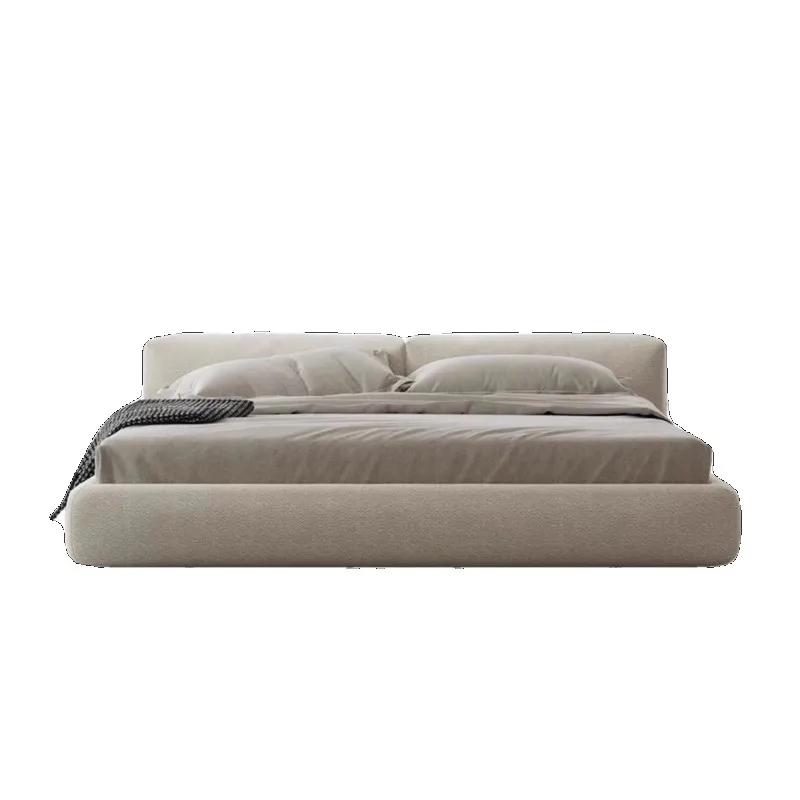 Adultes King Size lit Double rangement de luxe princesse moderne minimaliste cadre de lit filles Cam