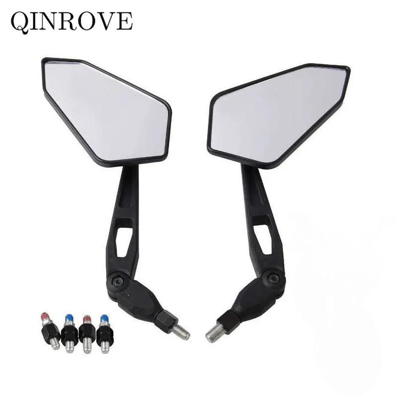 Rétroviseurs Latéraux ABS Universels pour Moto, 8/10mm, pour KTM Duke 125 250 390 790 990, BMW R Nin
