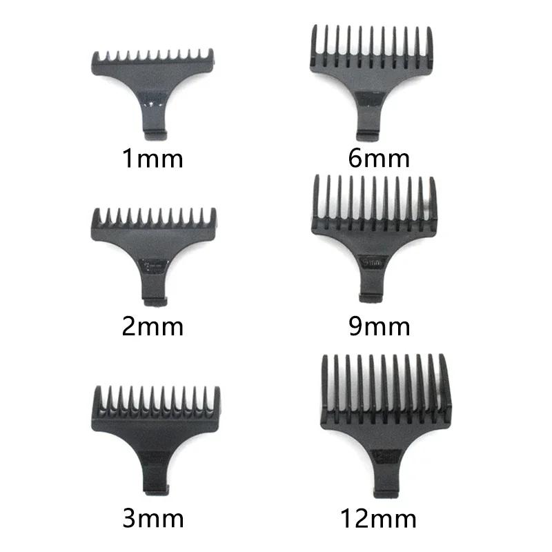 Pour Kemei KM-5027 1949 5098 9163 5021 Etc. Tondeuse à cheveux limite peigne universel noir gardes c