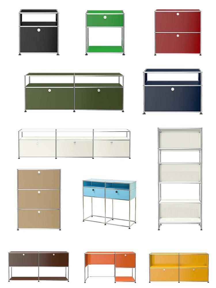 Meuble Tv armoires de rangement armoire d'angle meuble de rangement en métal vitrine armoires de sal