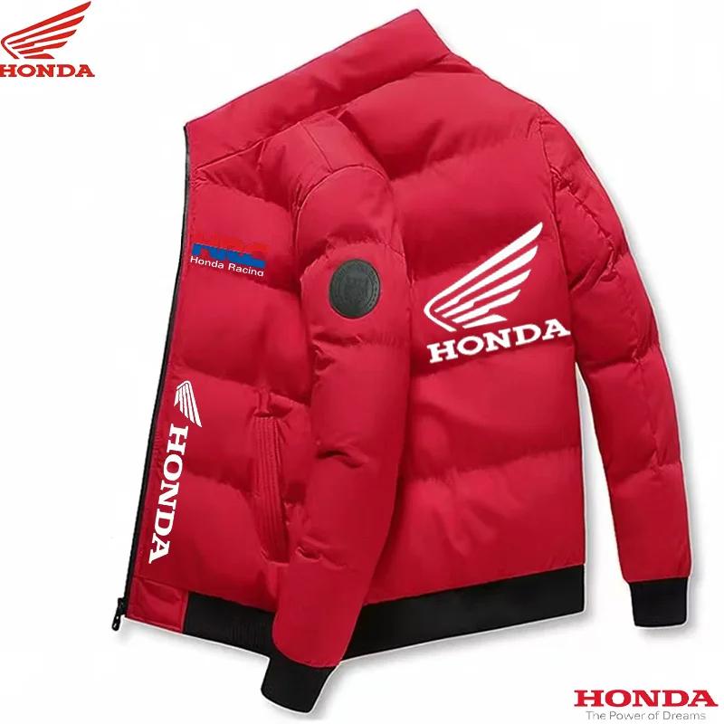 Honda veste en coton chaud décontracté hiver moto veste de sport hommes qualité extérieur veste épai