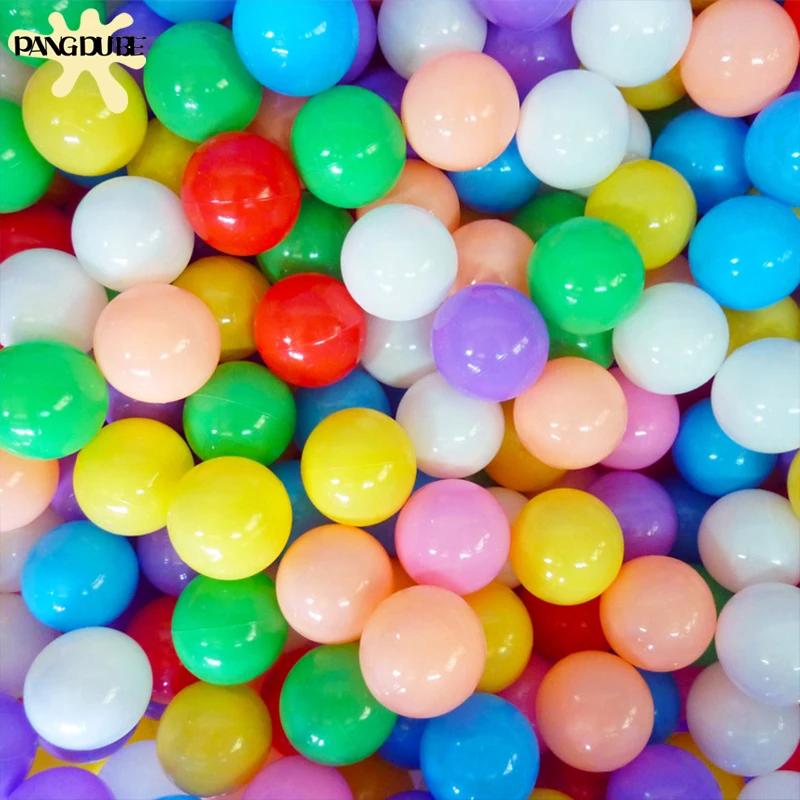 Boule PE sûre de 5.5cm, 20 pièces/lot, pour piscine sèche, jouets écologiques pour bébé, parc, tente