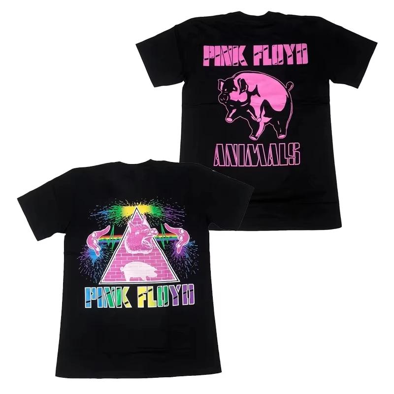 Rose Floyd imprimé T-shirt hommes femmes coton Hip Hop T-shirt à manches courtes T-shirt haut T-shir