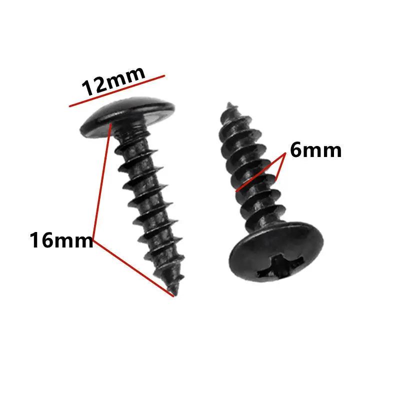 Écrou de fixation de garde-boue automatique, Clip de Base à vis autotaraudeuses pour Toyota Corolla