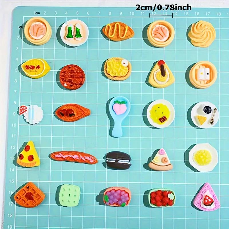 Mini jouets alimentaires en résine de Style mixte, poupée alimentaire de cuisine, Mini Statue alimen