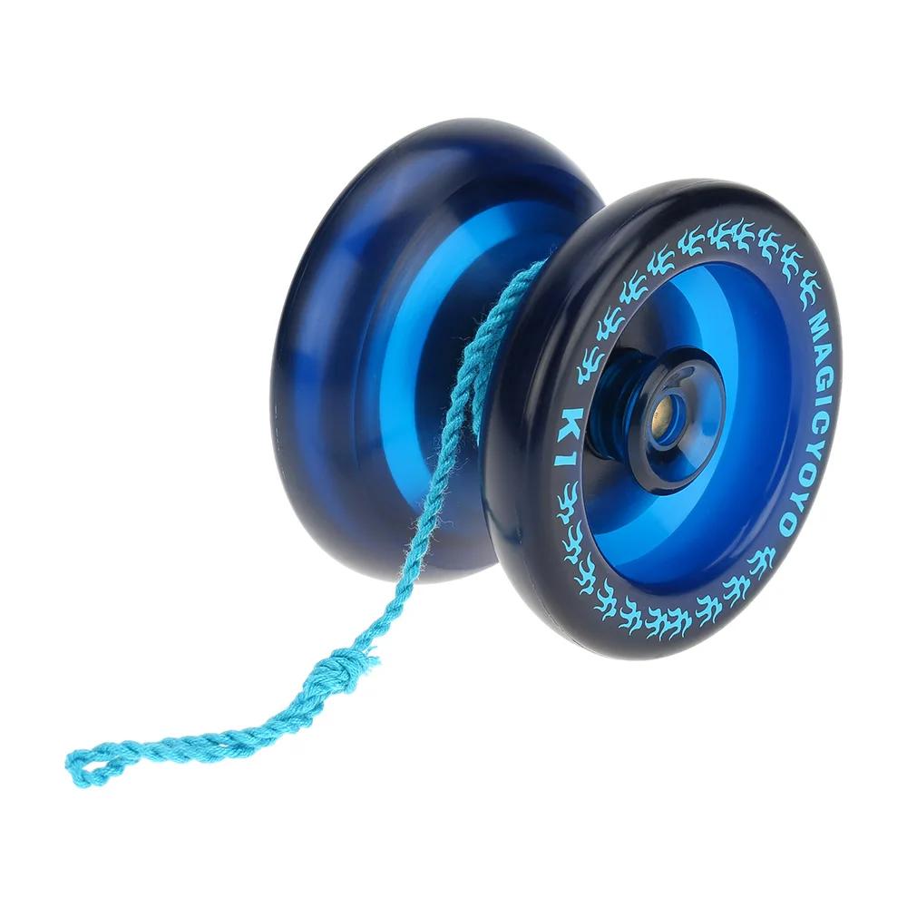 Yoyo magique professionnel K1 Spin ABS Yoyo 8 roulement à billes KK avec ficelle rotative pour enfan
