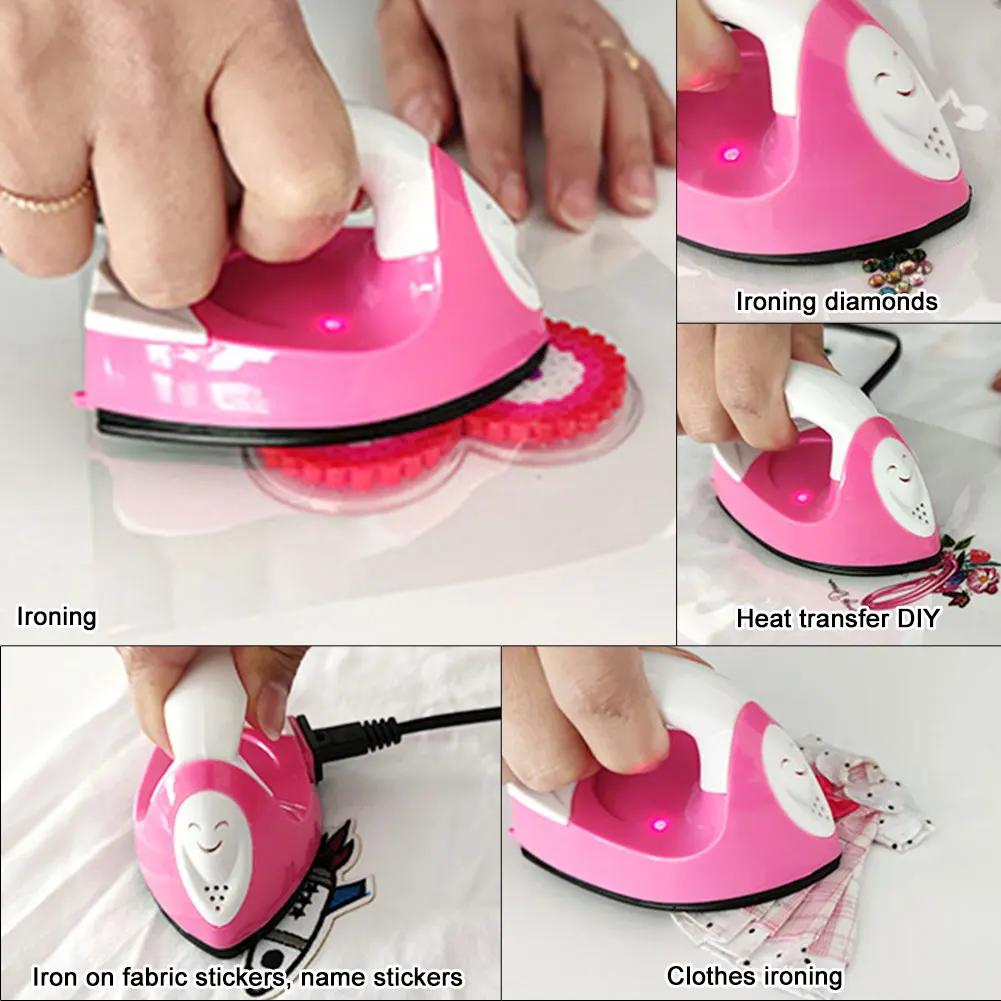 Mini fer électrique portable pour bricolage, petite machine de transfert de chaleur, chauffage polyv