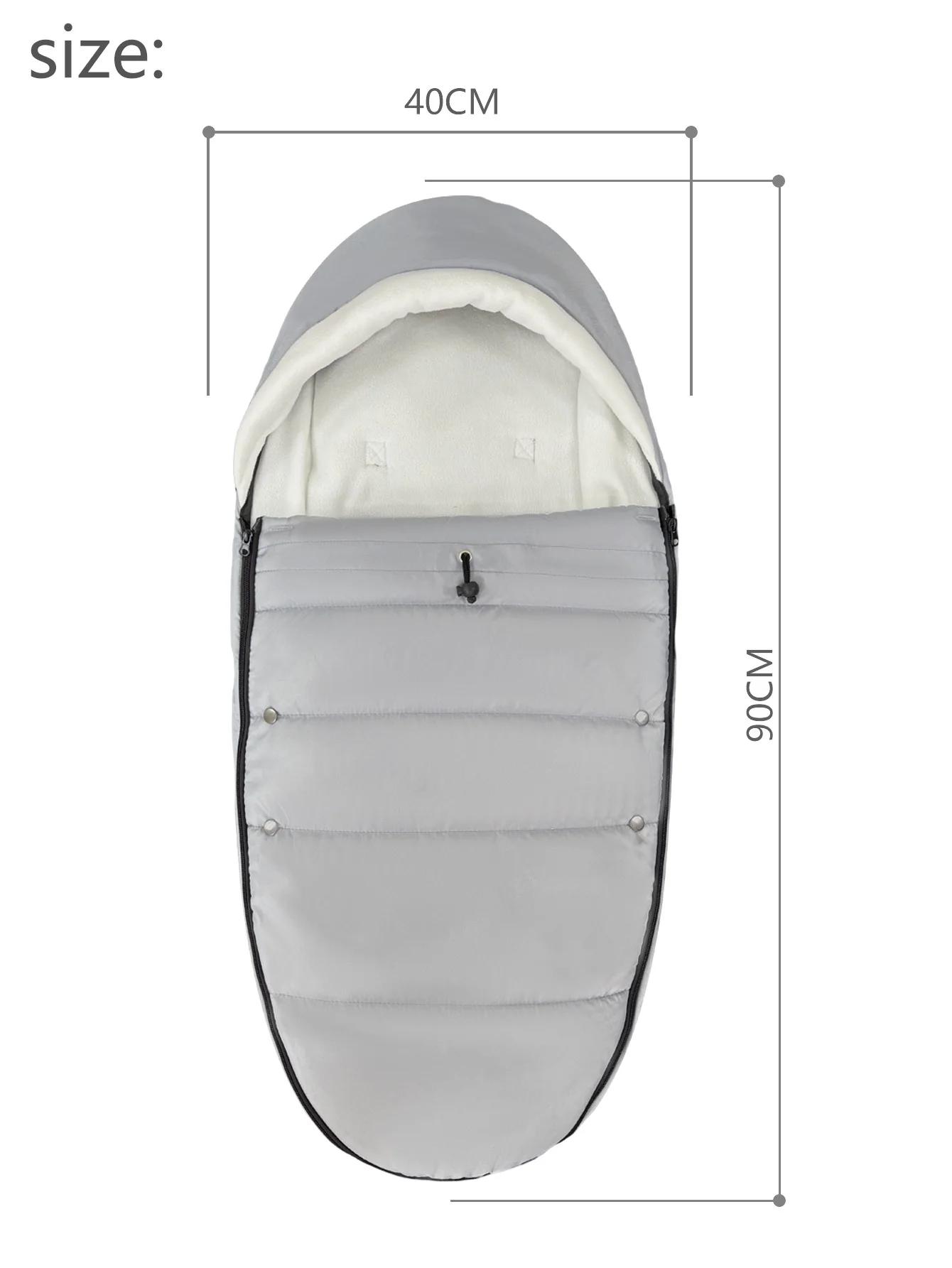Chancelière universelle pour poussettes, Compatible avec Babyzen YOYO, YOYO2, chaussettes chaudes et
