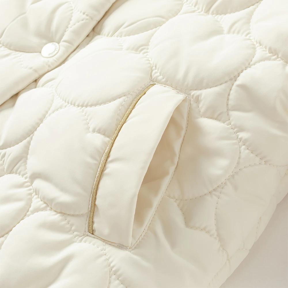 Dave Bella enfants filles bébé mignon vêtements d'extérieur hiver mode décontracté doux enfants mant