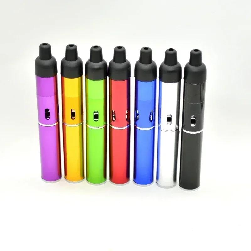 Briquet d'aromathérapie multifonctionnel pratique en alliage d'aluminium en métal avec embout de tuy