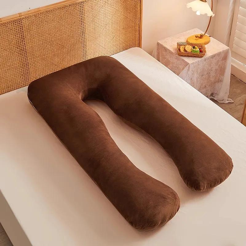 Oreiller de grossesse, oreiller de soutien du dos pour femmes enceintes, oreiller multifonctionnel e