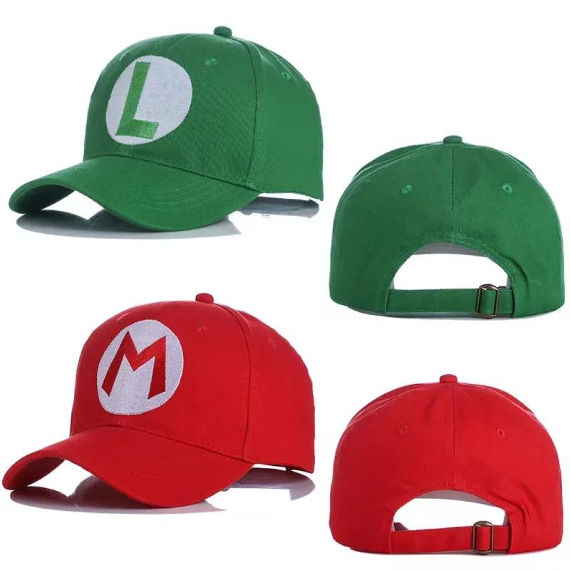 Casquette de baseball brodée avec lettres de dessin animé, pare-soleil réglable, idéale pour les jeu