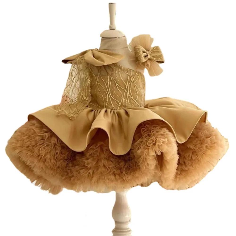 Robe de princesse moelleuse pour enfants, robe de luxe pour fille, initié unique, nouveau, éducatif