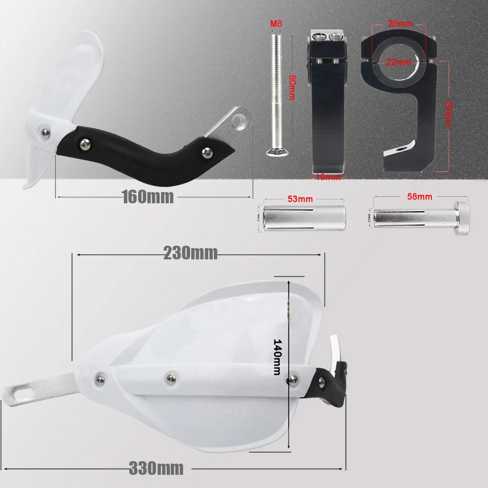 Protecteur de poignée de moto 22MM 28MM, protège-mains, Protection du guidon pour KTM HONDA YAMAHA S