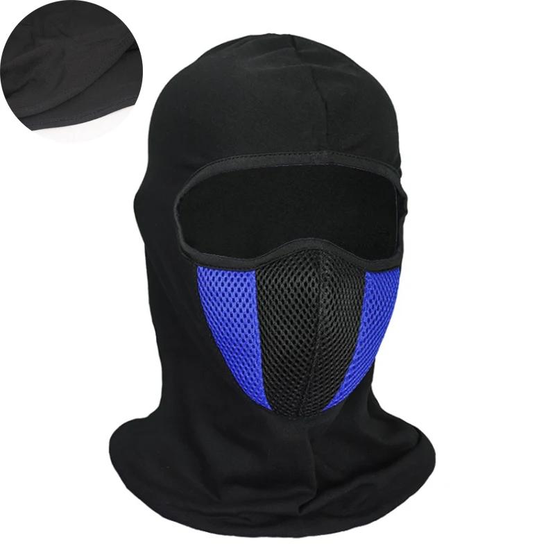 Cagoule respirante pour Moto, masques complets, casquette Skullies, chapeau de Motocross, casque de