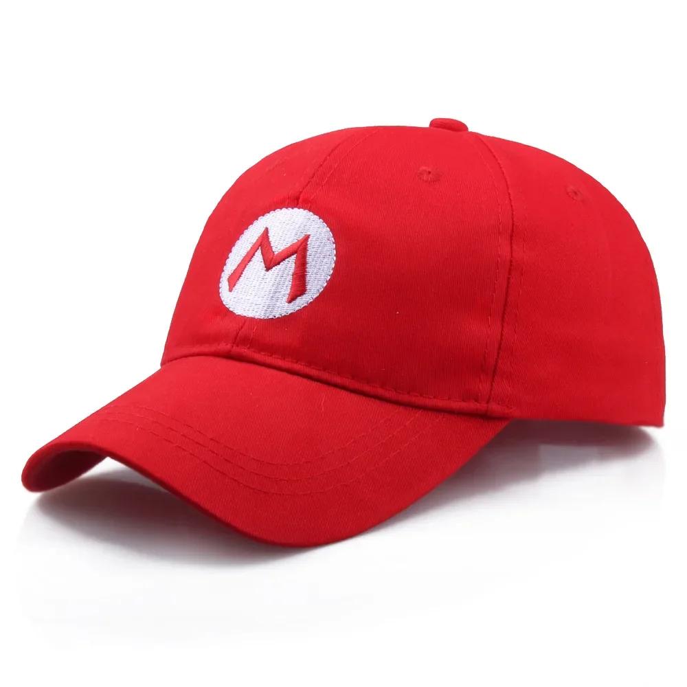 Casquette de baseball brodée avec lettres de dessin animé, pare-soleil réglable, idéale pour les jeu