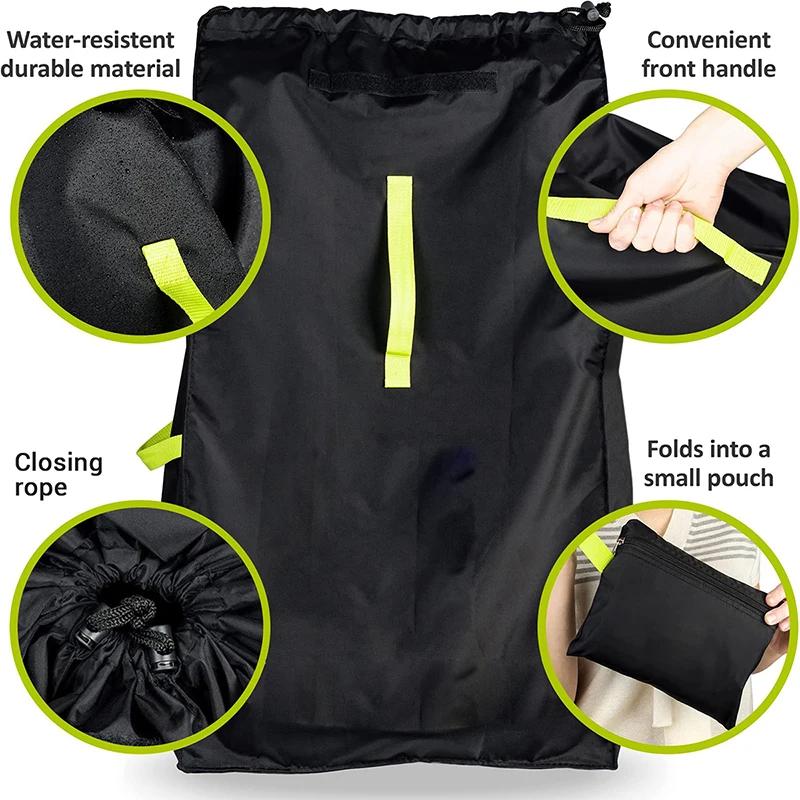 Grand sac de siège de voiture Oxford 420D, pour voyage en avion, poussette de bébé, housse anti-pous
