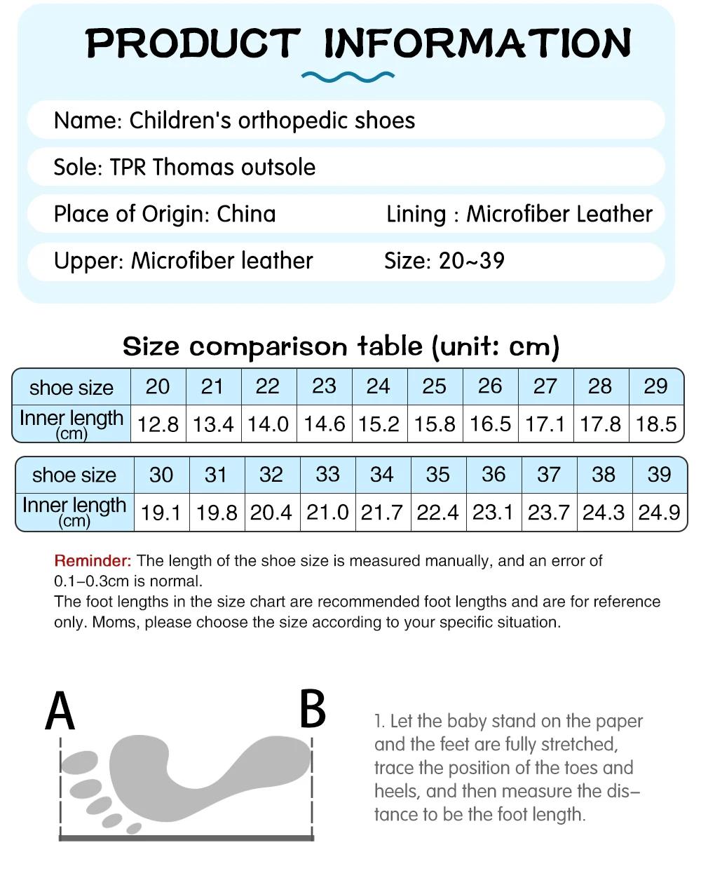 Chaussures orthopédiques 4 roues motrices pour garçons, sandales d'été pour tout-petits, chaussures