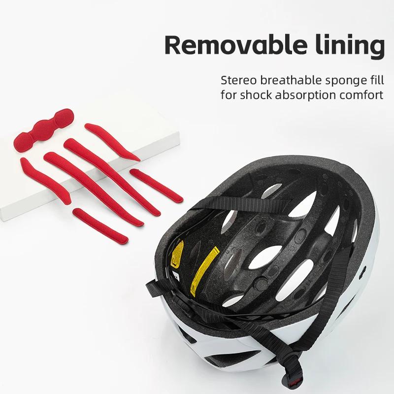 ROCKBROS – casque de vélo moulé intégralement, casque de vélo, moteur de Scooter électrique, casque