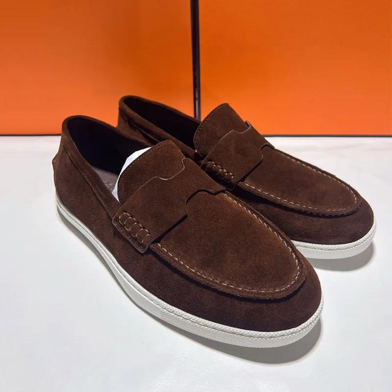 Nouveaux Mocassins Décontractés pour Hommes, Chaussures à Enfiler Polyvalentes et Faciles à Porter p